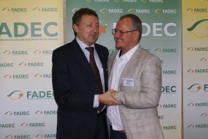 Cristóbal Martínez asume la presidencia de la Fadec tras los ocho años de Patricio Cárceles al frente de la Federación