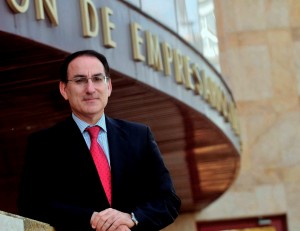 Javier González de Lara y Sarria, presidente de la Confederación de Empresarios de Andalucía (CEA)