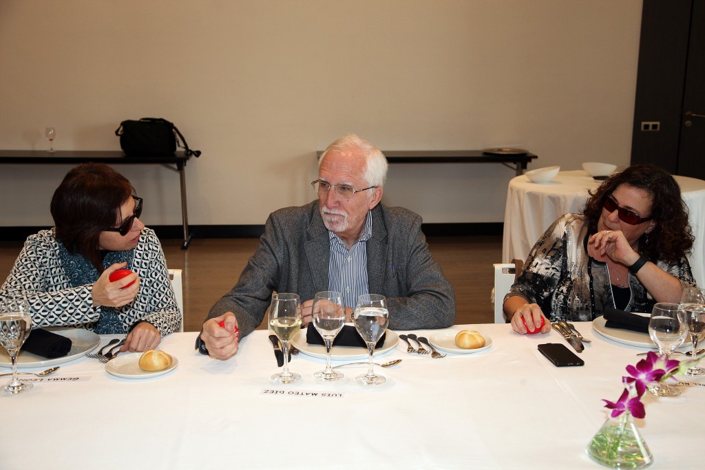 Gemma León, Luis Mateo Díez y Ana Ruiz