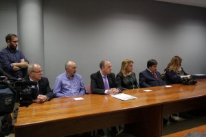 representantes de la ONCE en la presentación