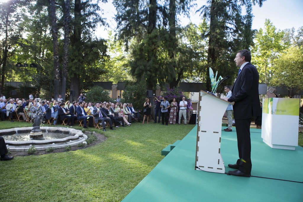Perspectiva del público en el momento de la intervención de Cristóbal Martínez