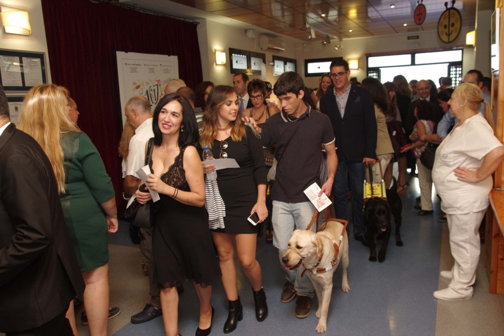 Invitados accediendo a la Gala