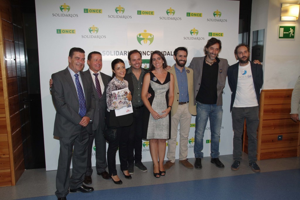 Posado gráfico de los premiados