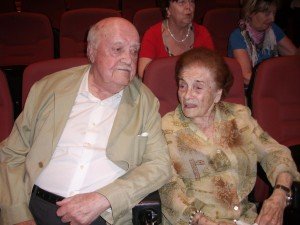 Luis de Góngora y Ana Peñuela, afiliados centenarios de la ONCE