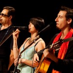 Uno de los grupos durante la gala del I Concurso Musical de la ONCE