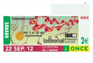 Cupón dedicado a la Bienal de Flamenco de Sevilla