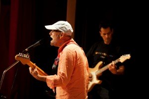 Imagen del cantante principal del grupo 'Los de la Jambá'