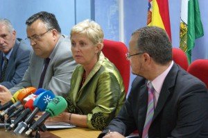 Un momento de la intervención de la directora general de Pesca durante la presentación del cupón