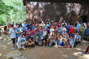 Última foto de familia de los chicos de Granada en la Sierra de Cazorla