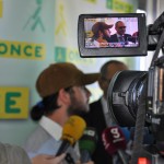 En la venta El Gordillo de San José de la Rinconada se congregaron más de una decena de medios de comunicación