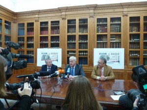 Multitud de medios se congregaron en el acto celebrado en la sede de la entidad