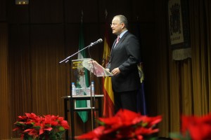 Imagen de Patricio Cárceles durante su intervención