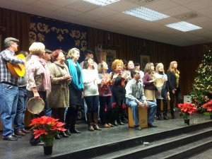 Otra de las actuaciones con las que se cerró el acto del pregón