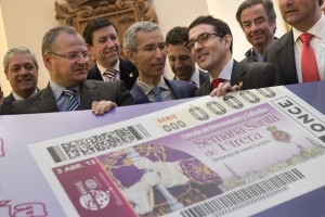 Presentación del cupón dedicado a las Hermandades y Cofradías de Utrera / Reportaje gráfico: Pepo Herrera