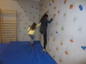 Actividades de escalada celebradas en las jornadas